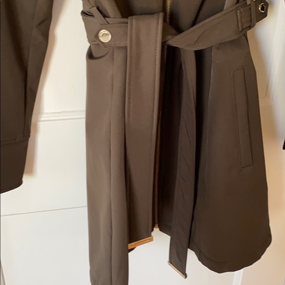 Michael kors dark olive tope zip up jacket - Picture 3 of 5